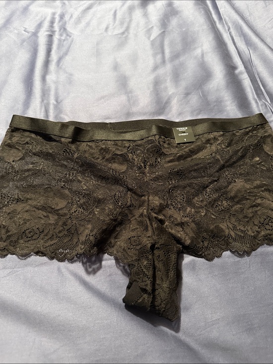 torrid Other - Torrid‎ Black Lace Boyshorts Panty - Cheeky Comfort size 1- NWT